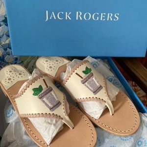 Jack Rogers Derby Sandals these sandals are brand new in the box, never worn.